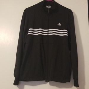 Women's adidas zip up.. 2 front pockets